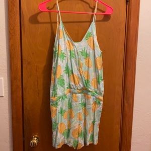 Pineapple romper